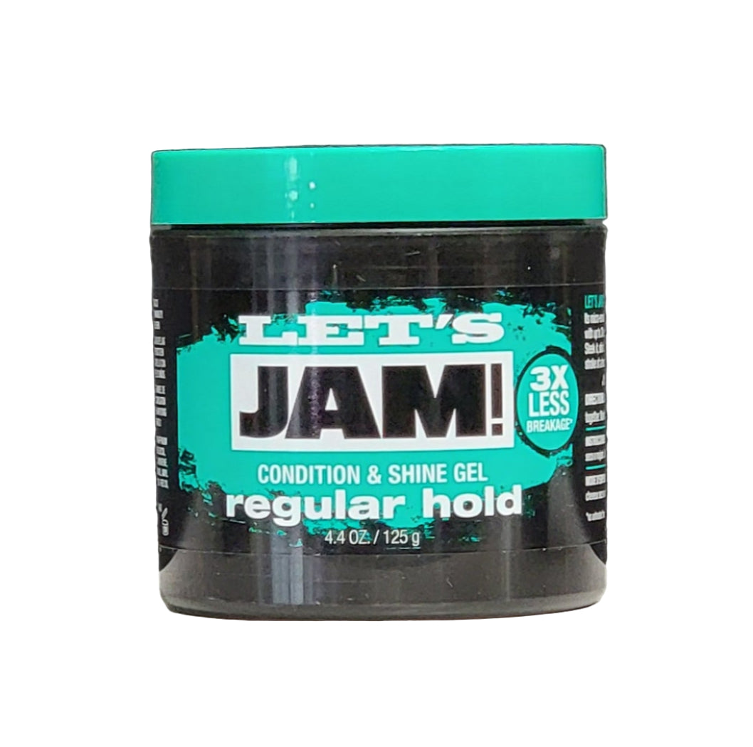 Let's Jam Condition & Shine Gel Regular, Extra Hold 4.4oz