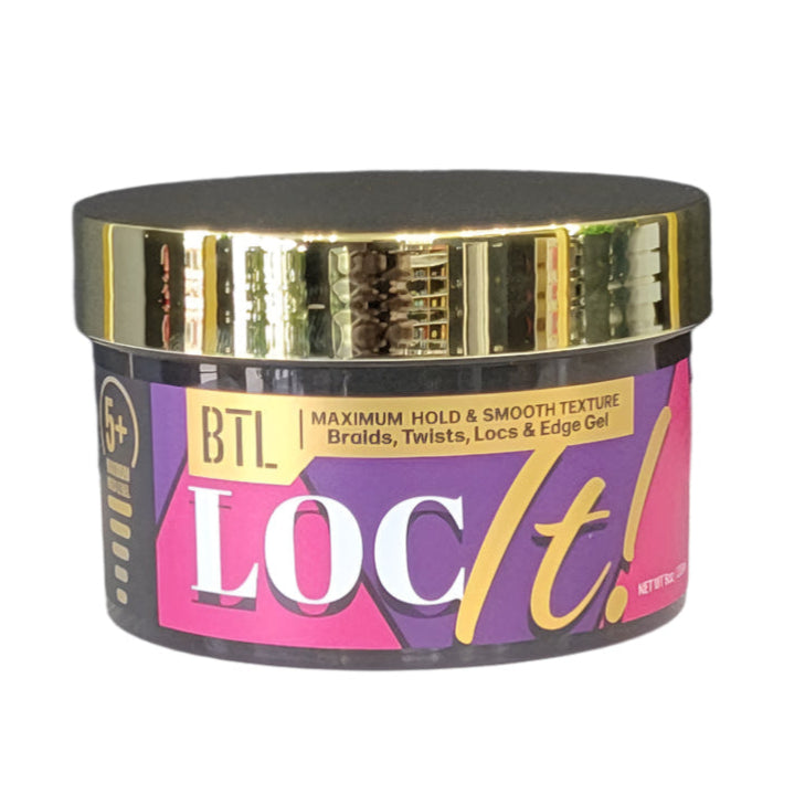 BTL LOC It Max Hold (Braids, Twists, Locs & Edge Gel) 8oz