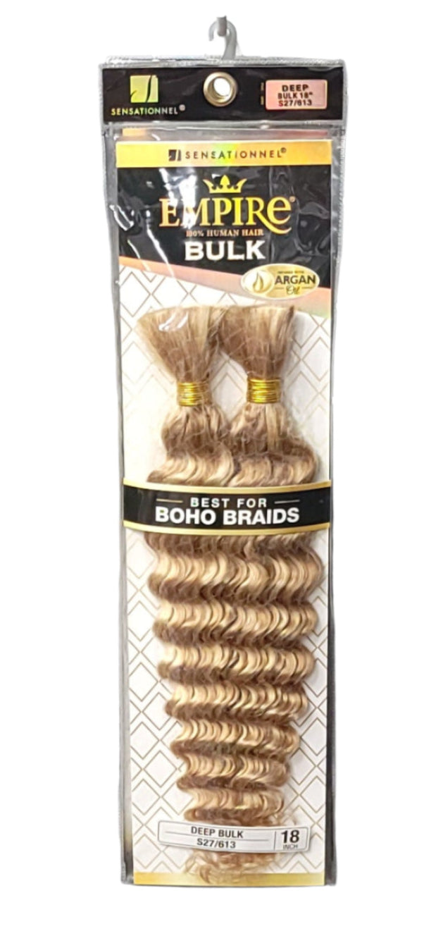 Sensationnel Empire 100% Human Hair Deep Bulk