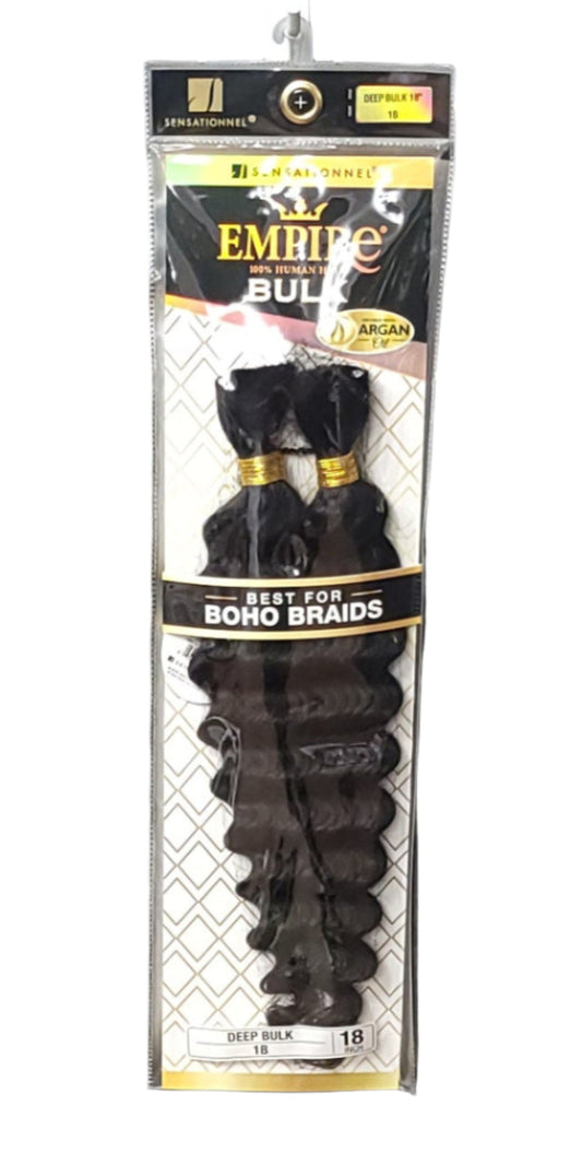 Sensationnel Empire 100% Human Hair Deep Bulk