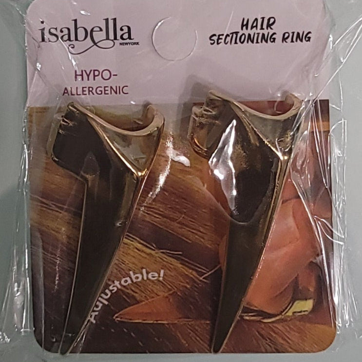 Isabella Hair Section Ring - Gold