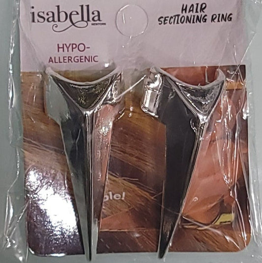 Isabella Hair Section Ring - Silver