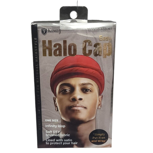 King.J Easy Halo Cap Turban Assorted Colors