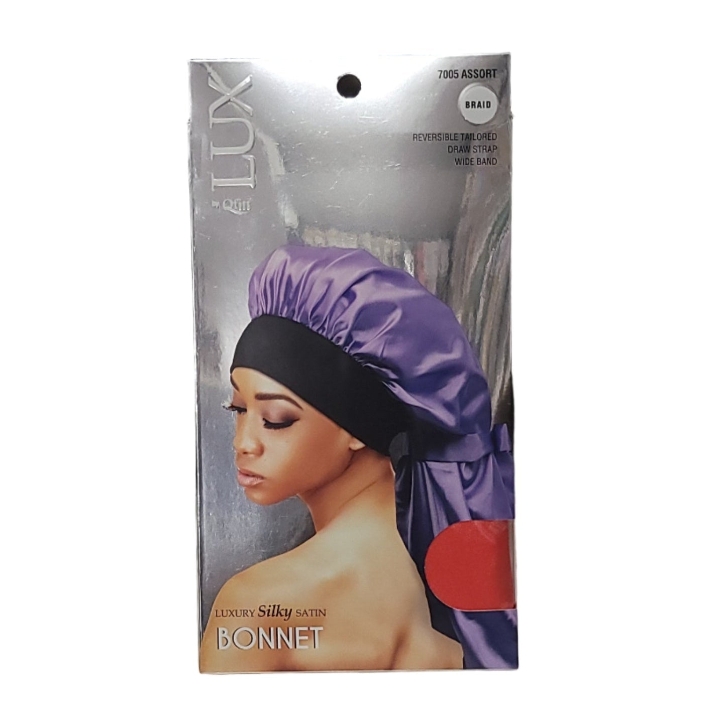 Qfitt LUX Luxury Silky Satin Braid Bonnet Assorted Colors