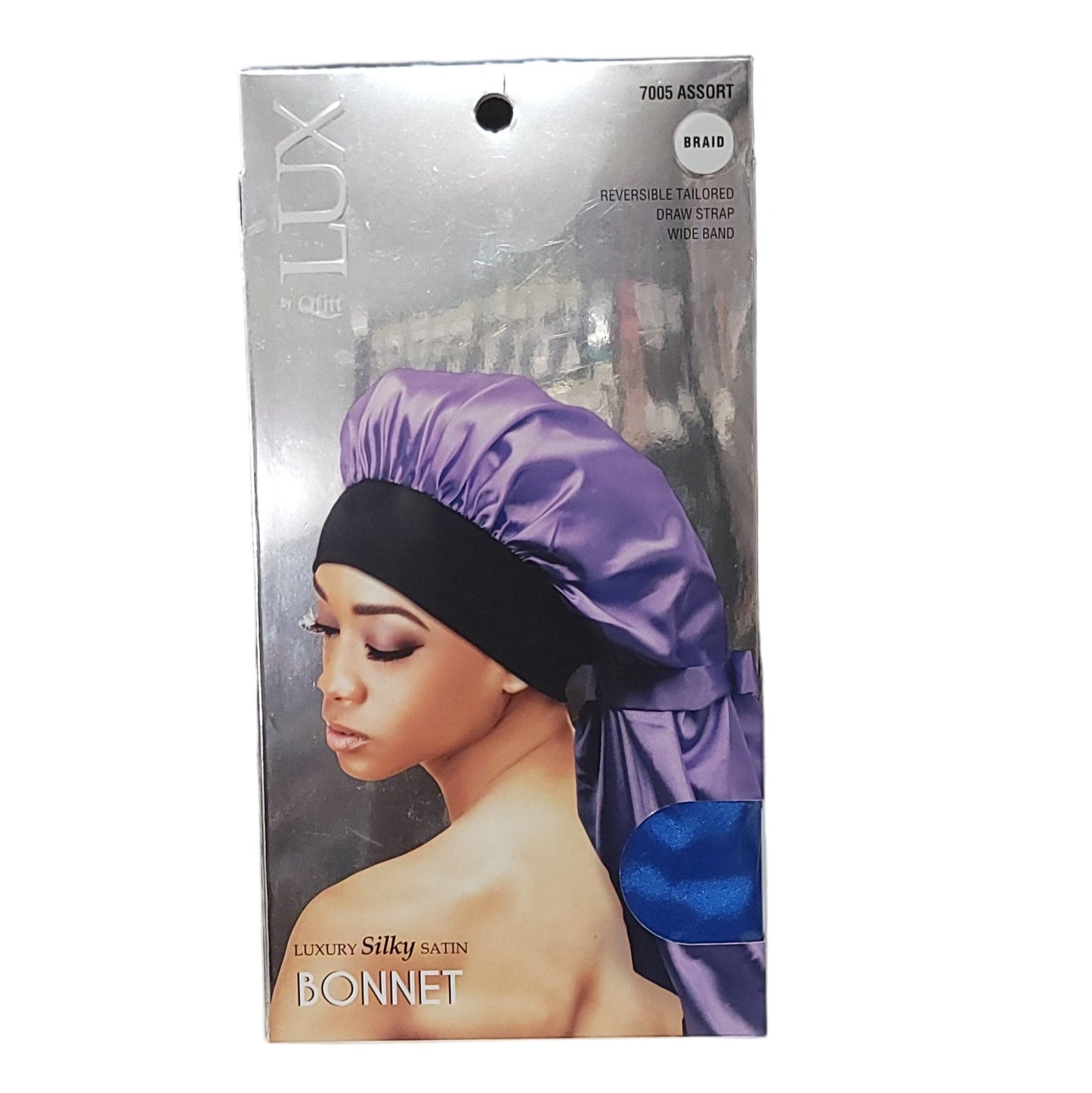 Qfitt LUX Luxury Silky Satin Braid Bonnet Assorted Colors