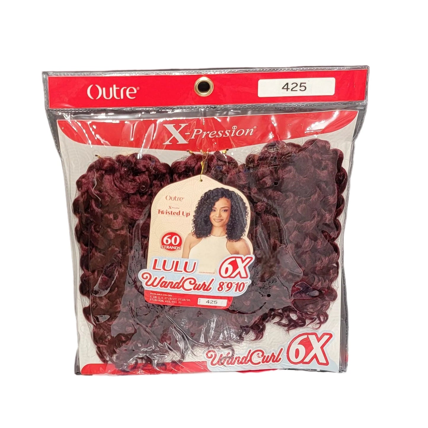 Outre X-Pression Twisted Up LULU WANDCURL 8" 9" 10" 6X