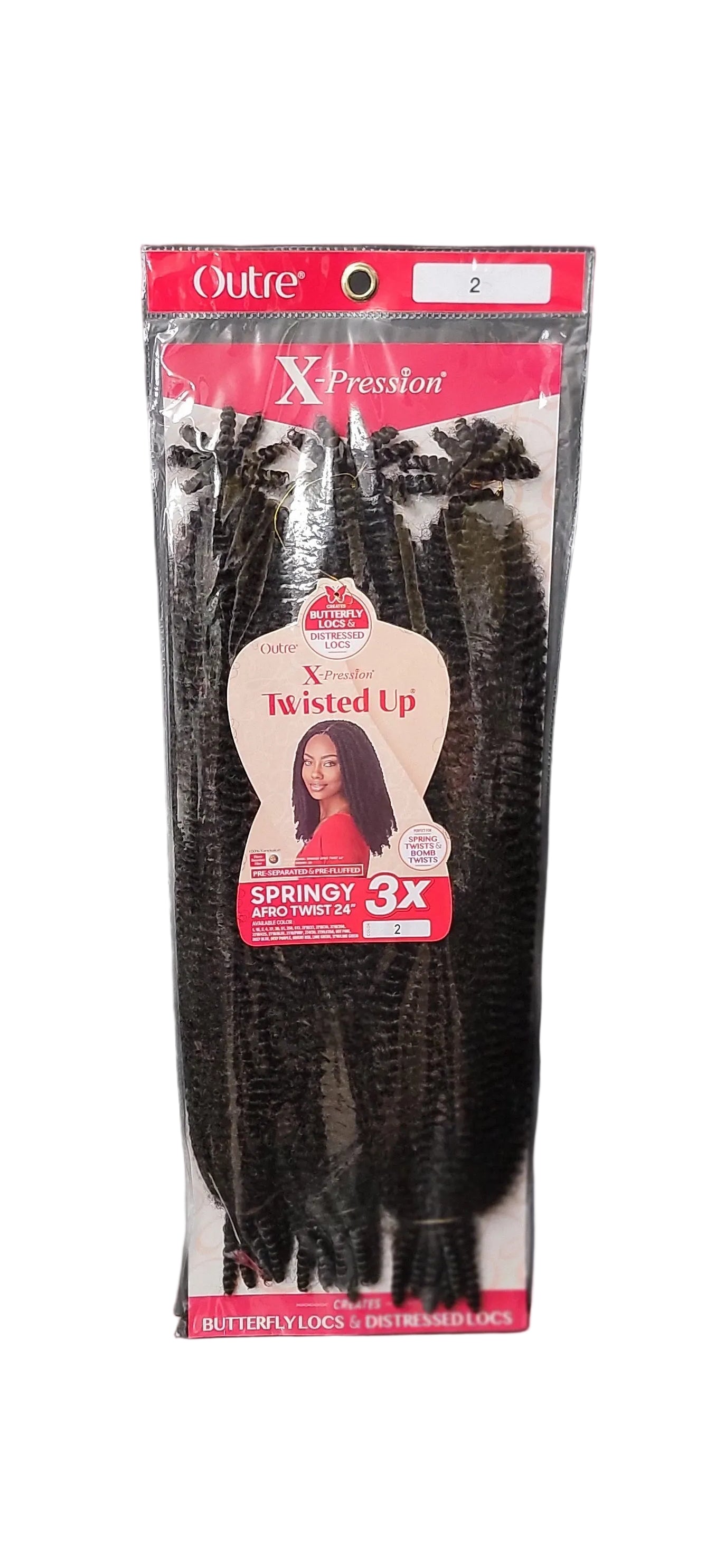 Outre X-Pression Twisted Up Springy Afro Twist 3X