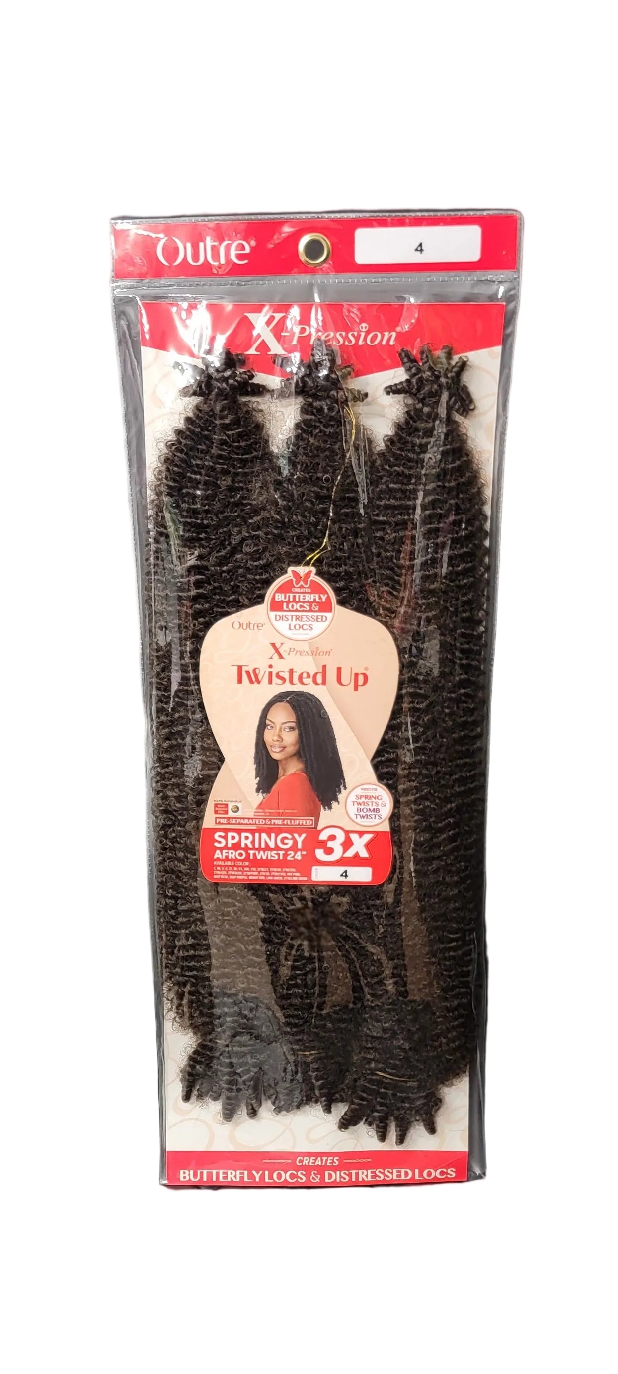 Outre X-Pression Twisted Up Springy Afro Twist 3X