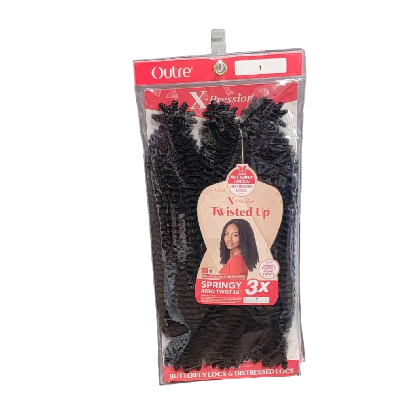 Outre X-Pression Twisted Up Springy Afro Twist 3X