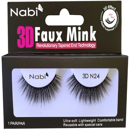Nabi 3D N24 - 3D Faux Mink Eyelash