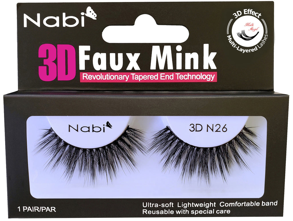 Nabi 3D N26 - 3D Faux Mink Eyelash