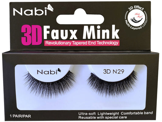 Nabi 3D N29 - 3D Faux Mink Eyelash