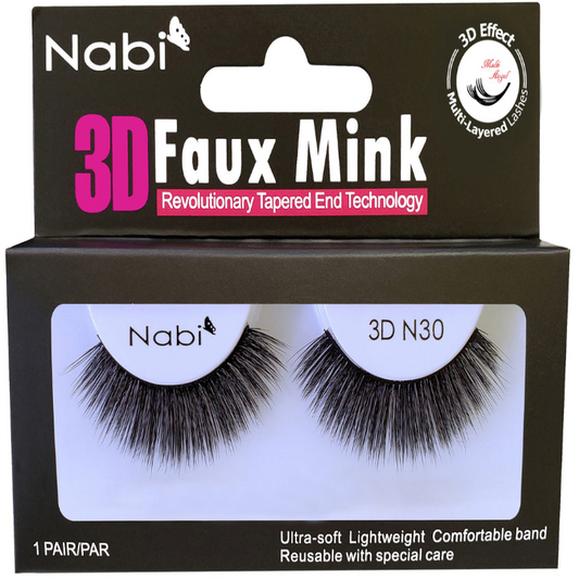 Nabi 3D N30 - 3D Faux Mink Eyelash