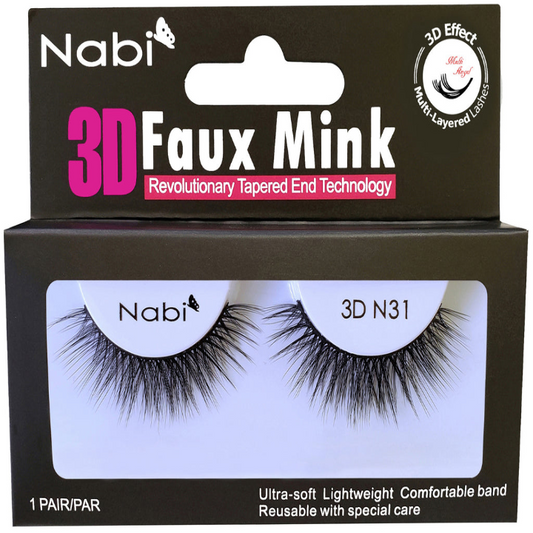 Nabi 3D N31 - 3D Faux Mink Eyelash
