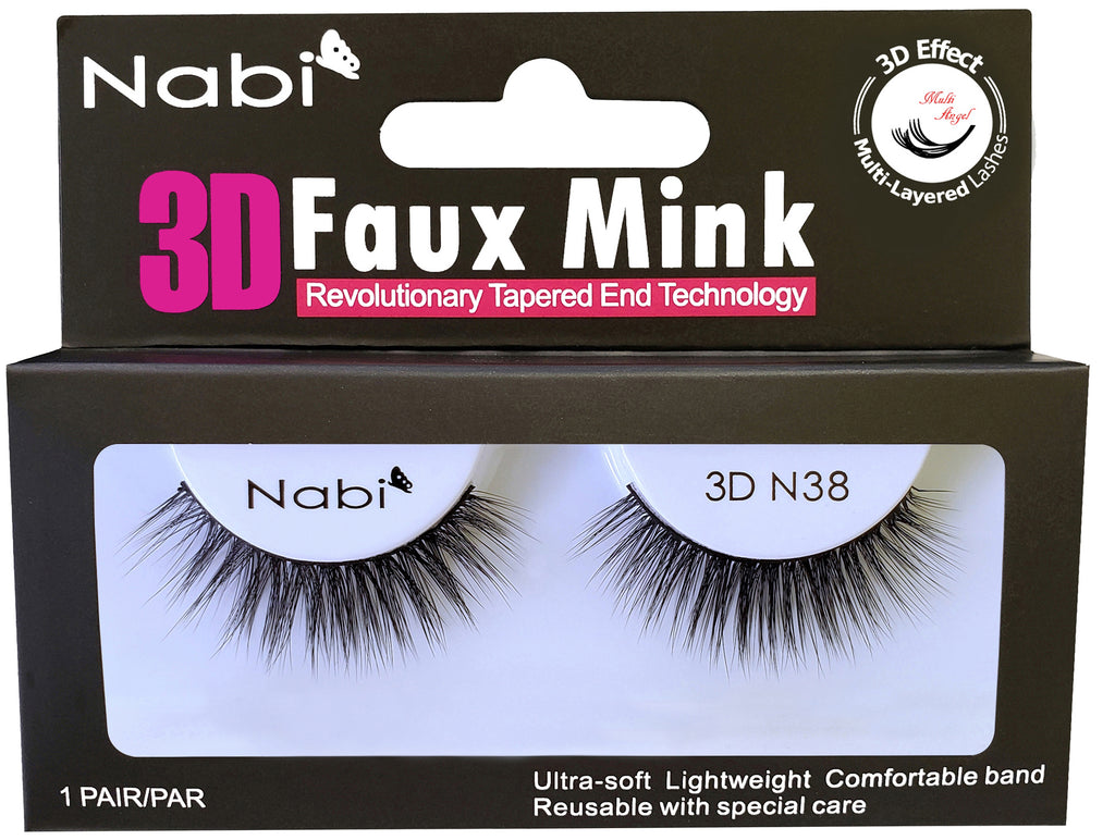 Nabi 3D N38 - 3D Faux Mink Eyelash