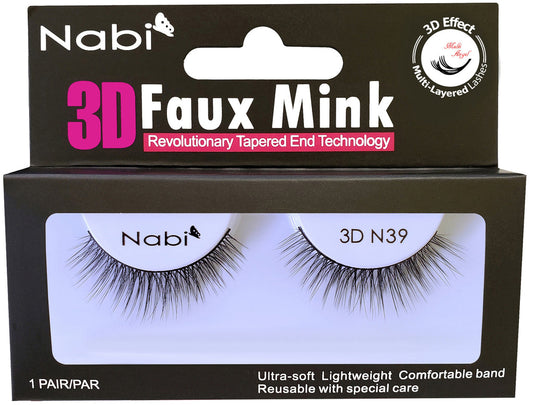 Nabi 3D N39 - 3D Faux Mink Eyelash