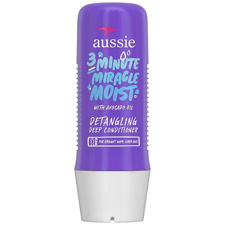Aussie 3 Minute Miracle Moist Detangling Deep Conditioner 8oz