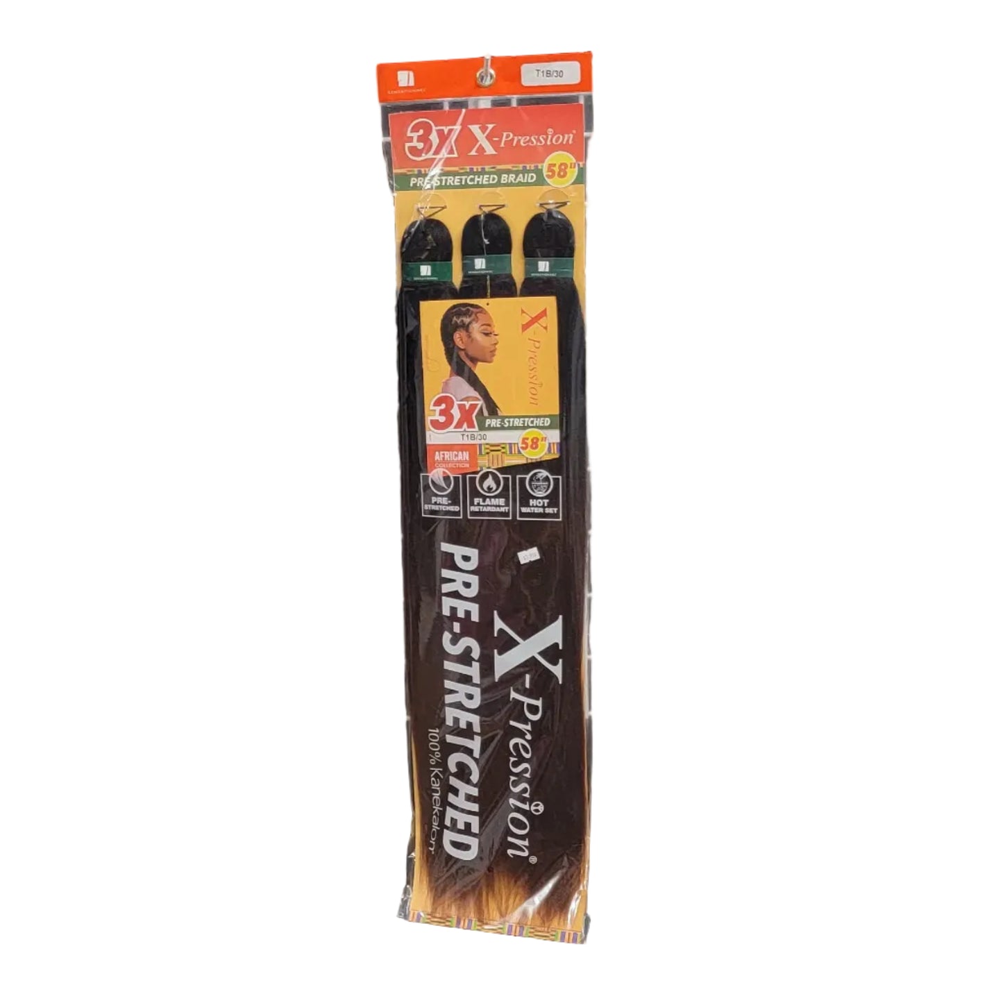Sensationnel 3X X-Pression Pre-Stretched Braid 58"