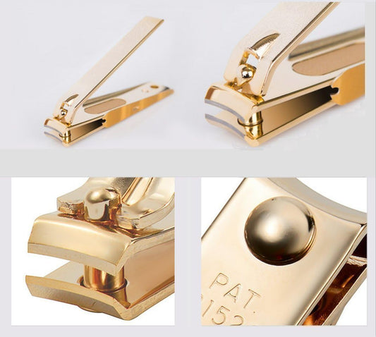 Three Seven (777) Gold Nail Clippers