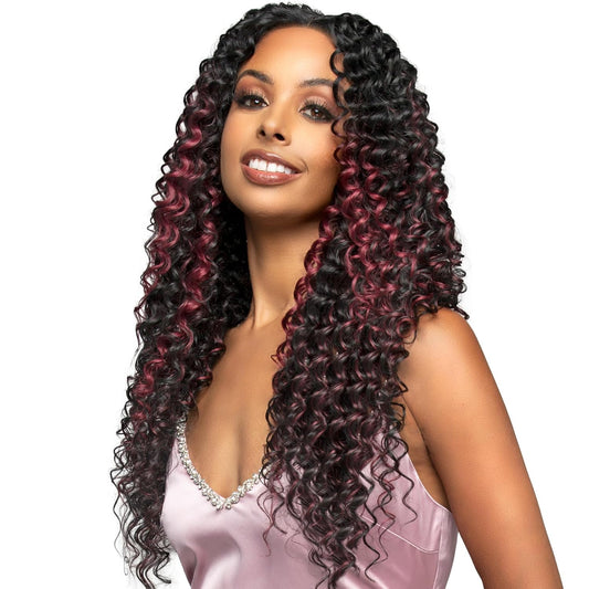Bobbi Boss Miss Origin CORE 3 Bundles 1 Pack Synthetic Weave 20" 22" 24" Deep Wave