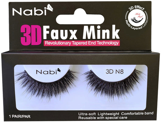Nabi 3D N8 - 3D Faux Mink Eyelash