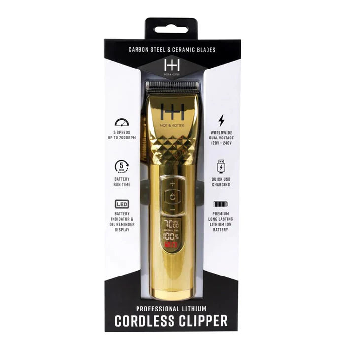 Hot & Hotter Professional Lithium Cordless Clipper