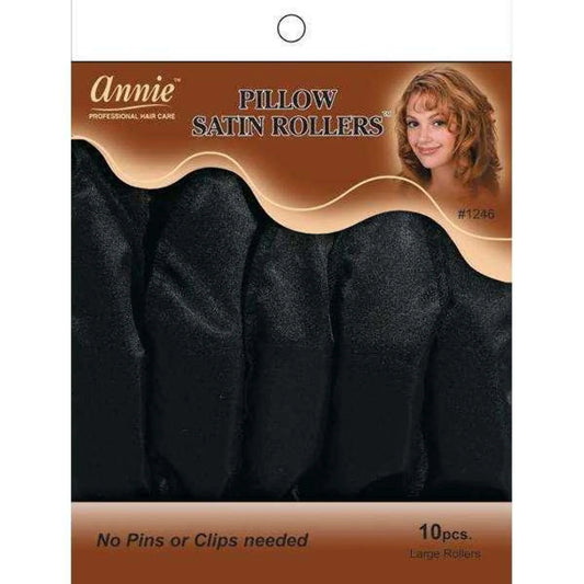Annie Pillow Satin Rollers 10ct #1246