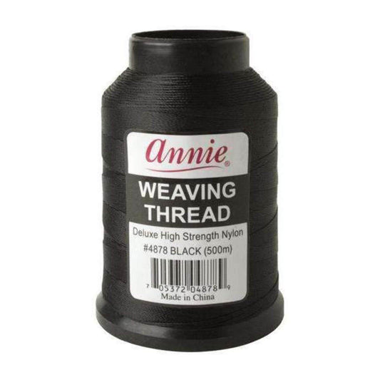 Annie High Strength Hair Weaving Thread Black 500 Meters