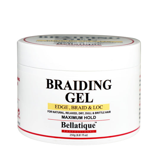BELLATIQUE BRAIDING GEL MAX HOLD, 8.8oz