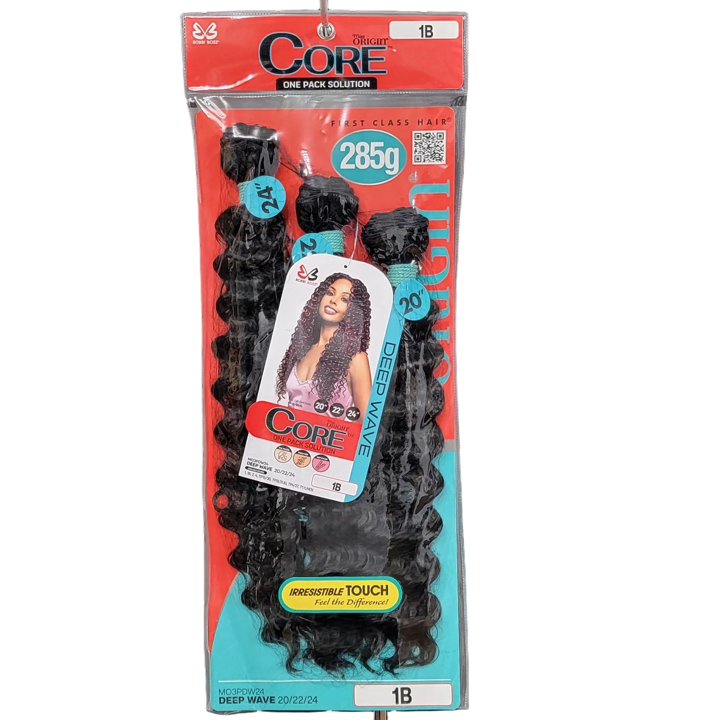 Bobbi Boss Miss Origin CORE 3 Bundles 1 Pack Synthetic Weave 20" 22" 24" Deep Wave