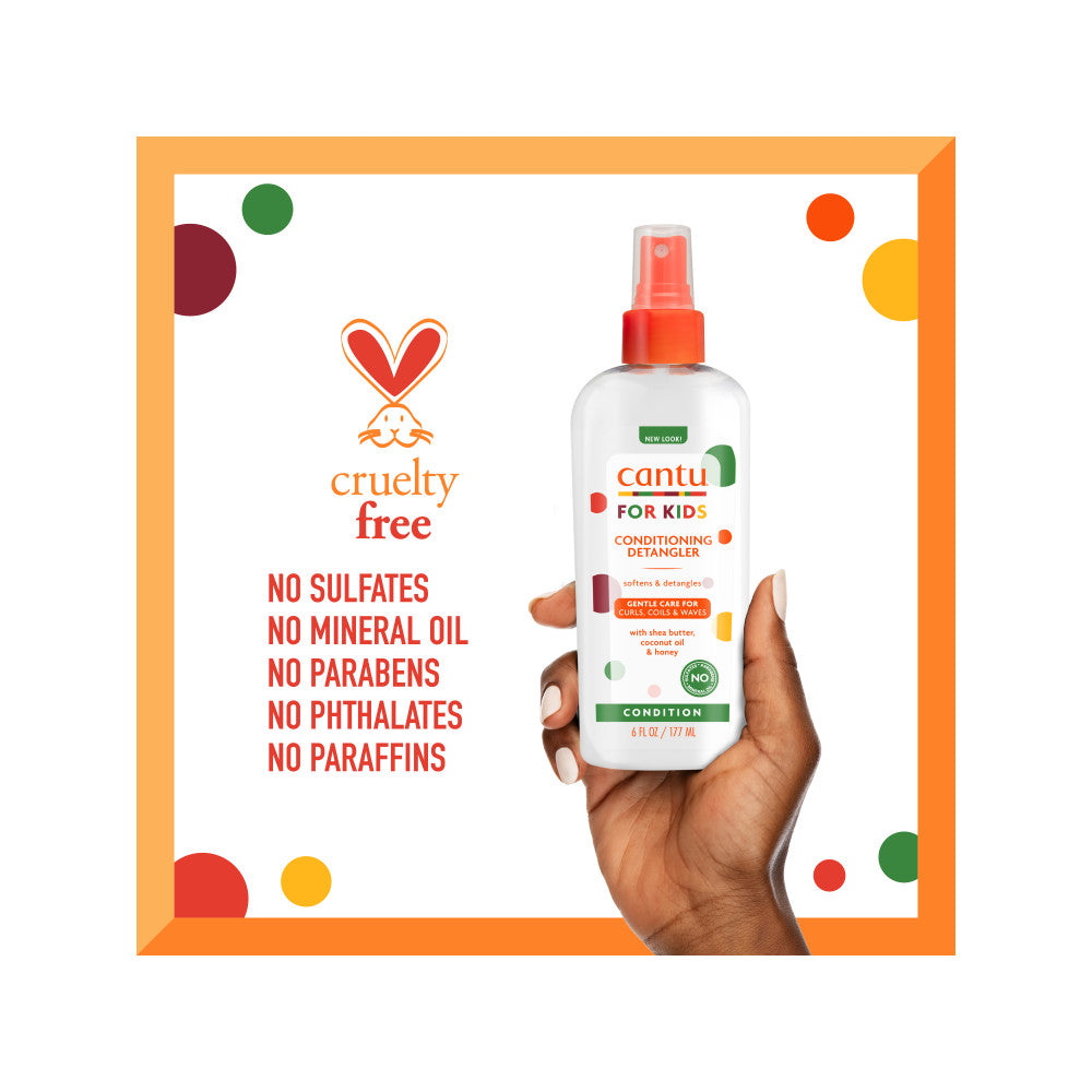 Cantu For Kids Conditioning Detangler 6oz