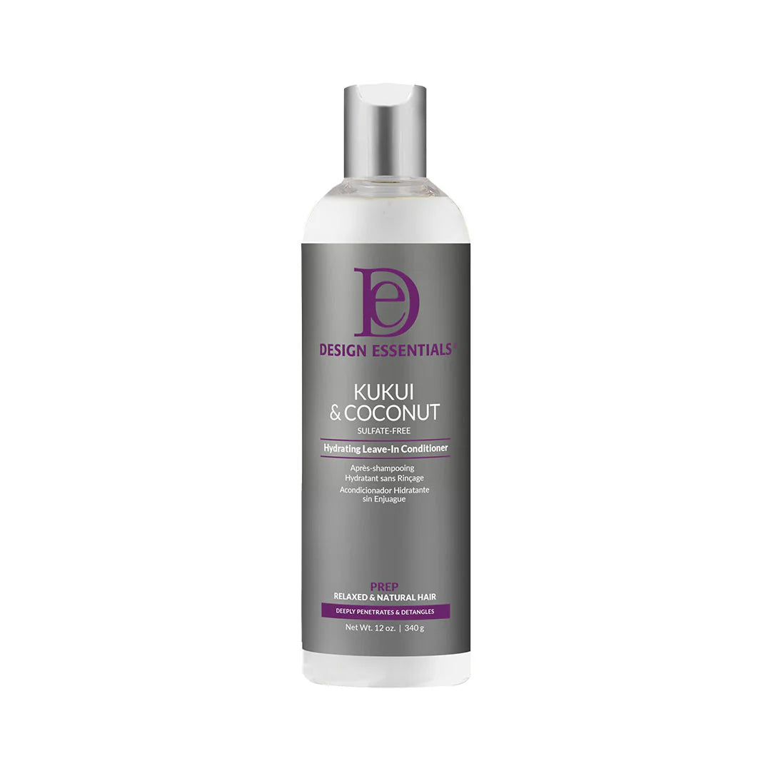 Design Essentials Kukui & Coconut Hydrating Leave-In Conditioner 12oz