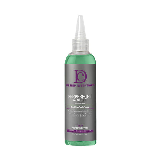 Design Essentials Peppermint & Aloe Soothing Scalp Care Tonic 4oz