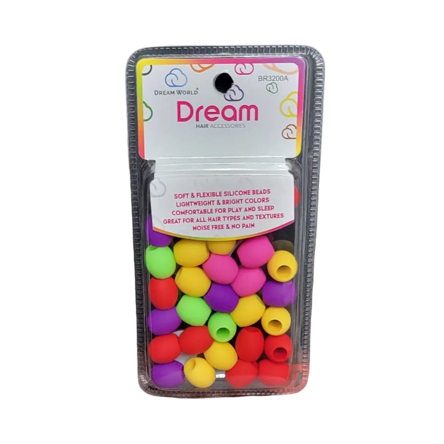 Dream World Dream Silicone Beads Assorted 28pc
