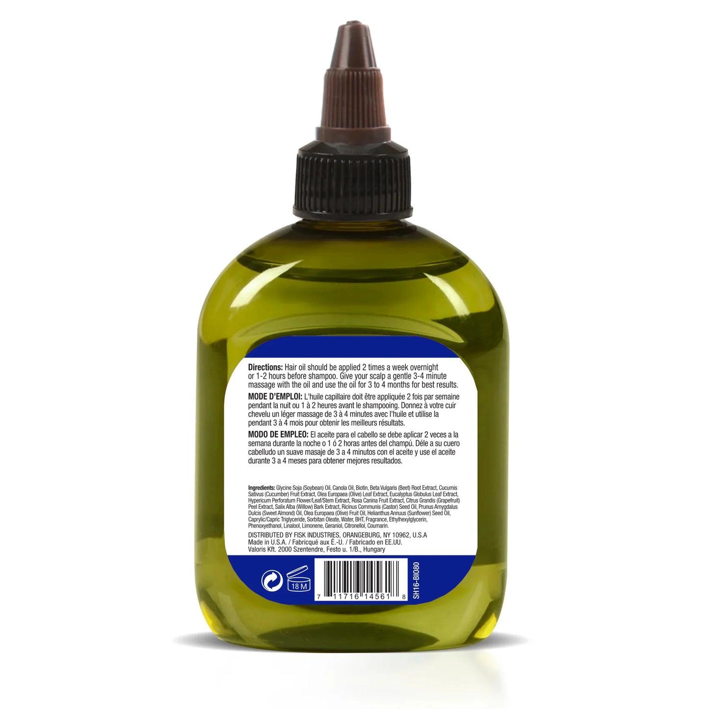 Difeel Biotin Premium Hair Oil 2.5oz