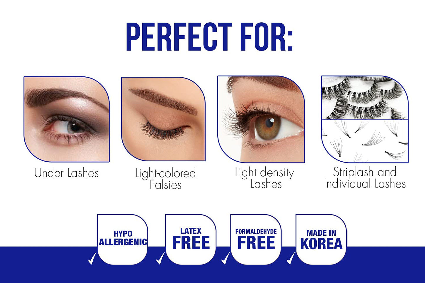 DUO Quick-Set Striplash Adhesive, White/Clear 0.18oz