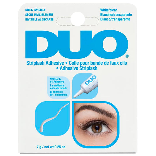 DUO Striplash Adhesive, White/Clear 0.25oz