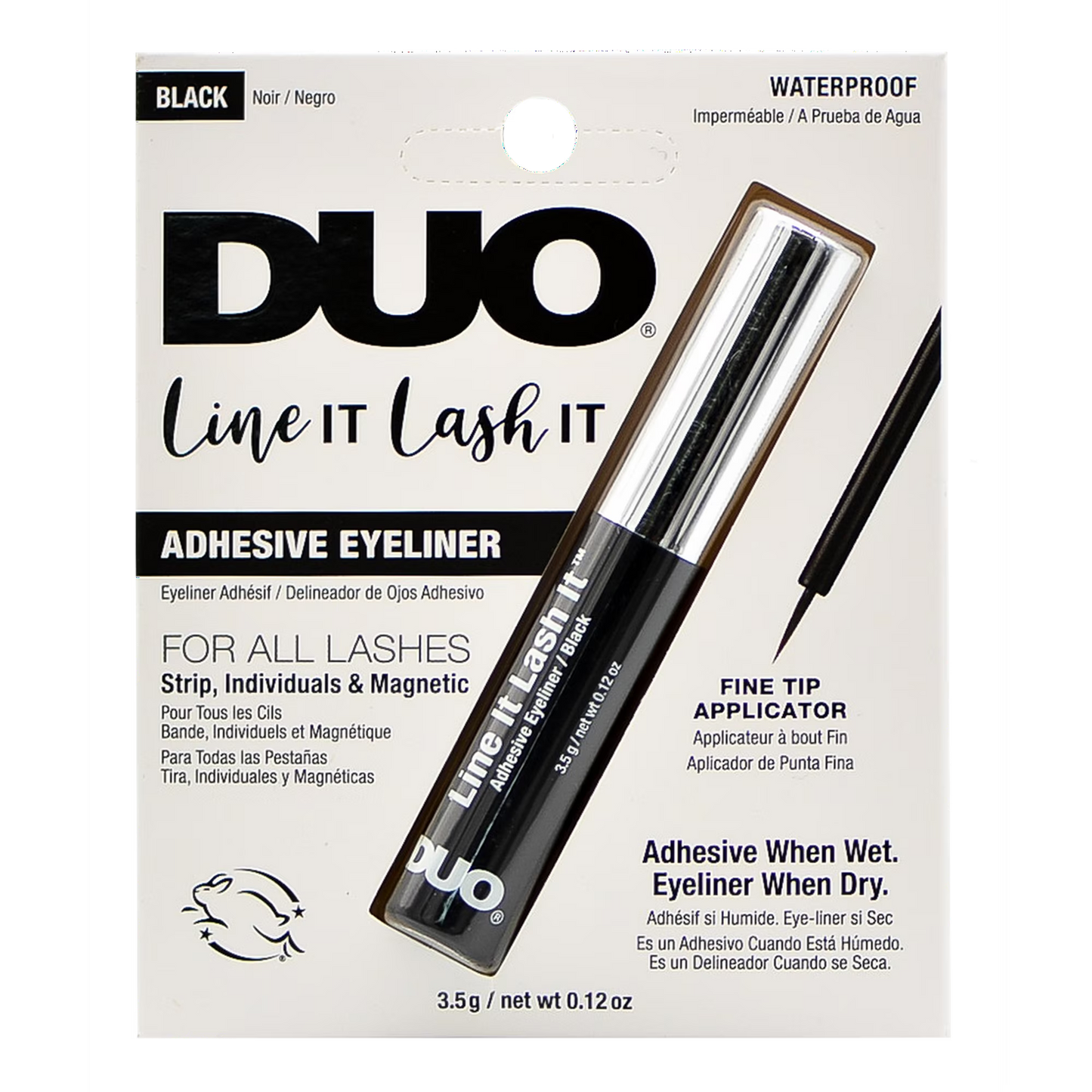 DUO Line It Lash It Black Lash Adhesive Eyeliner 0.12oz