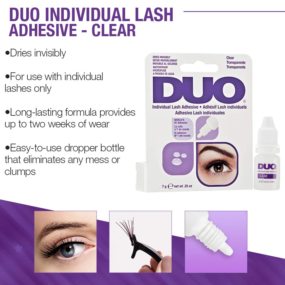 DUO Individual Lash Adhesive, Clear 0.25oz