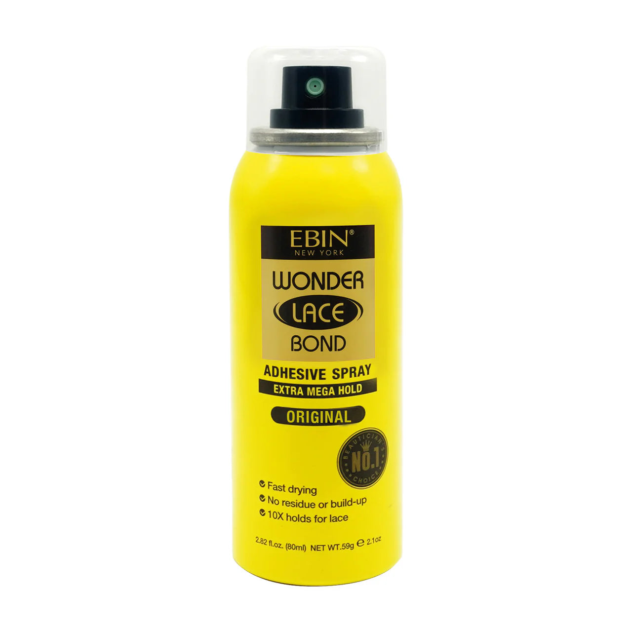 EBIN Wonder Lace Bond Adhesive Spray - Extra Mega Hold 2.7oz