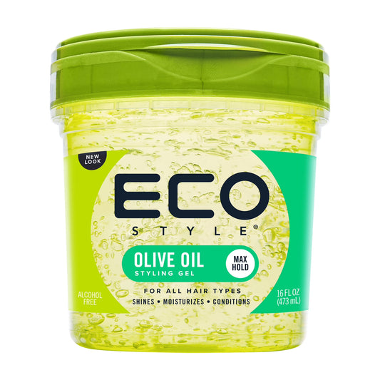 ECO Style Olive Oil Styling Gel Max Hold 8oz, 16oz