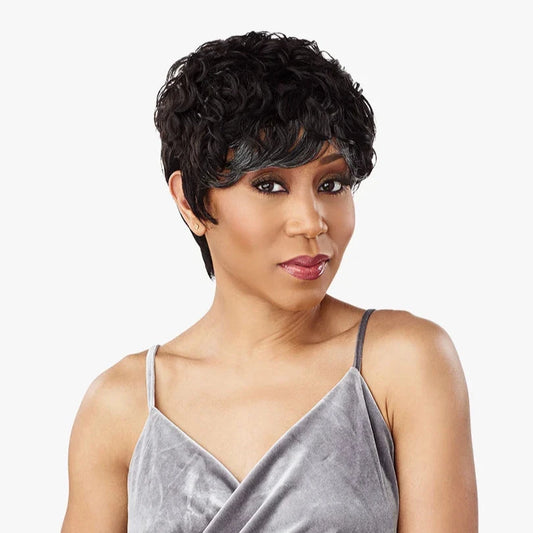 Sensationnel Empire Salt & Pepper Series Human Hair Wig - Kori