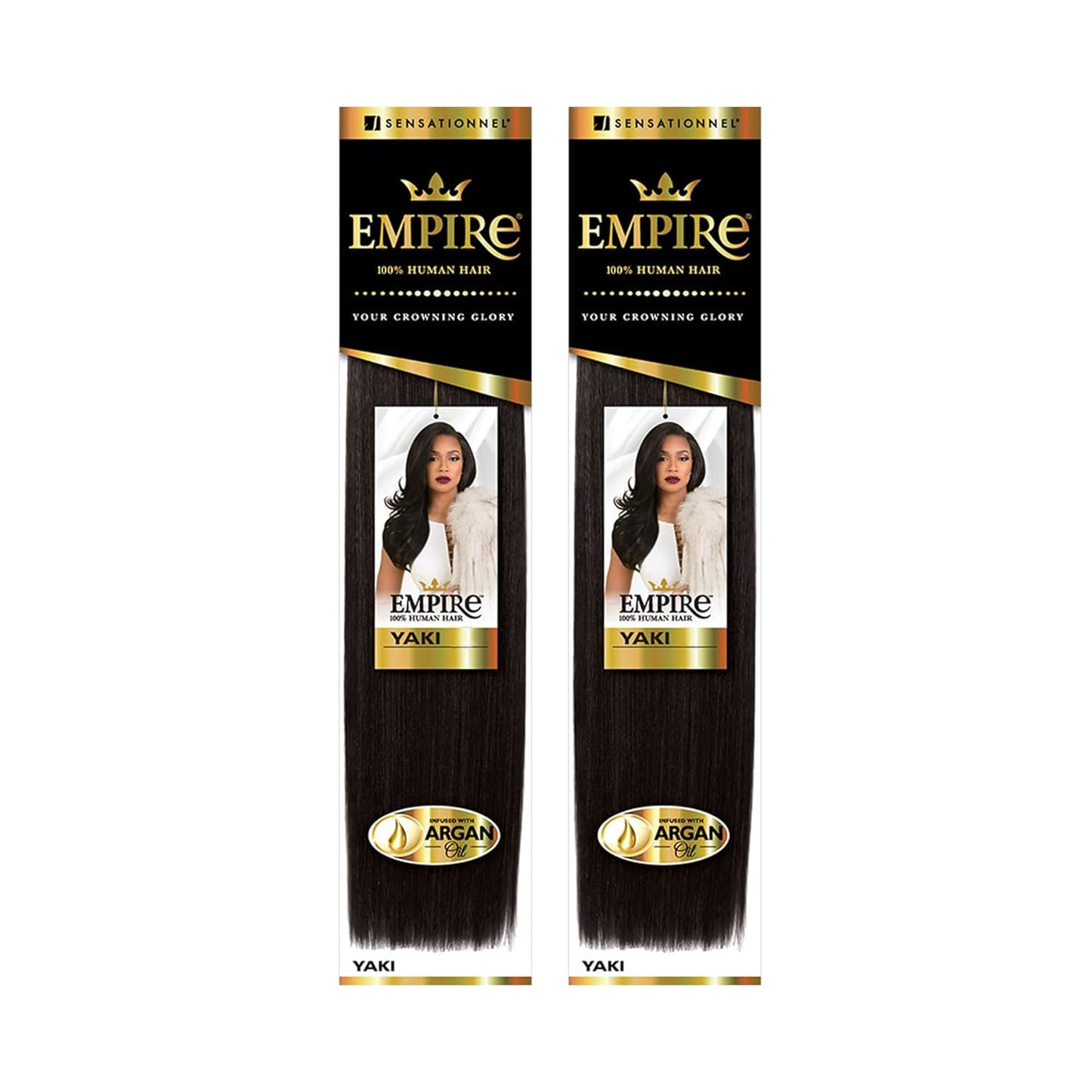 Sensationnel Empire 100% Human Hair Yaki