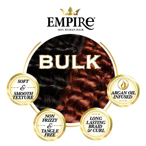 Sensationnel Empire 100% Human Hair Deep Bulk