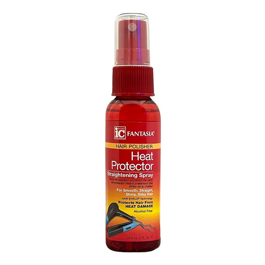 Fantasia Hair Polish Heat Protector Straightening Spray 2oz