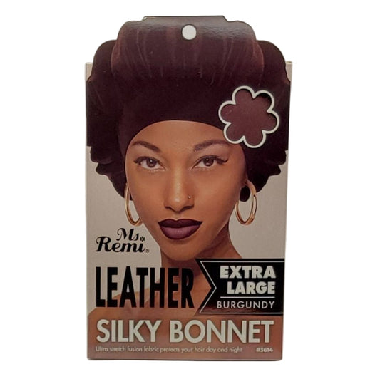 Ms Remi Leather Silky Bonnet Extra Large Assorted Colors