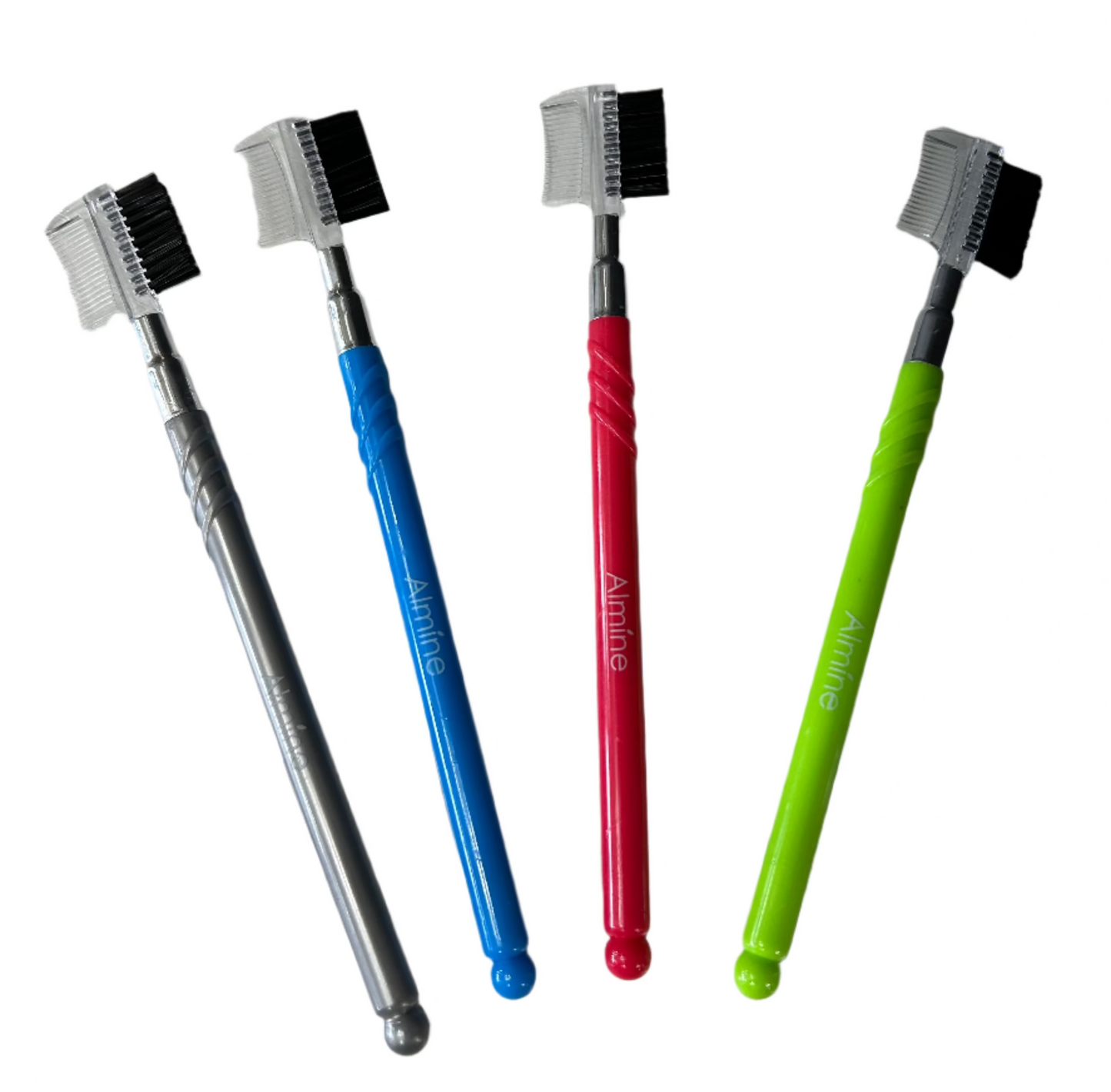 Almine Eyelash Comb And Brow Brush