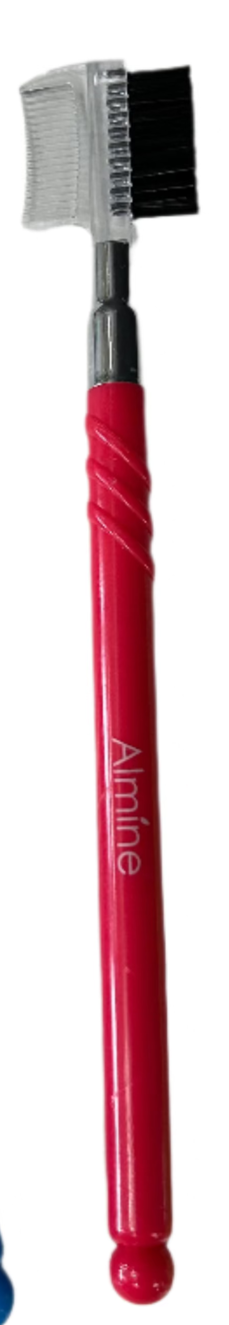 Almine Eyelash Comb And Brow Brush