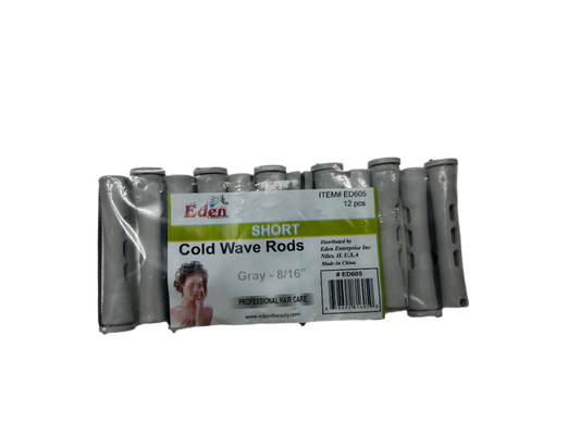 Eden Cold Wave Rods Gray 8/16 Short