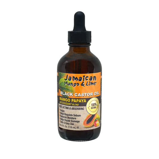 Jamaican Mango & Lime Black Castor Oil Mango Papaya 4oz